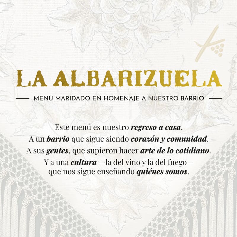 Bono Menú La Albarizuela.