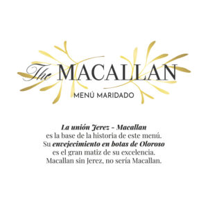 Bono Menú The Macallan